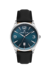 DANIEL KLEIN DK.6.14034-3 SİYHA DERİ KORDON KLASİK ERKEK KOL SAATİ