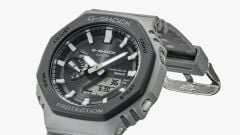 CASIO G-SHOCK GA-B2100LUU-8ADR GRİ SİLİKON KORDON ANALOG/DİJİTAL PİLSİZ SOLAR ERKEK KOL SAATİ