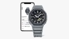 CASIO G-SHOCK GA-B2100LUU-8ADR GRİ SİLİKON KORDON ANALOG/DİJİTAL PİLSİZ SOLAR ERKEK KOL SAATİ