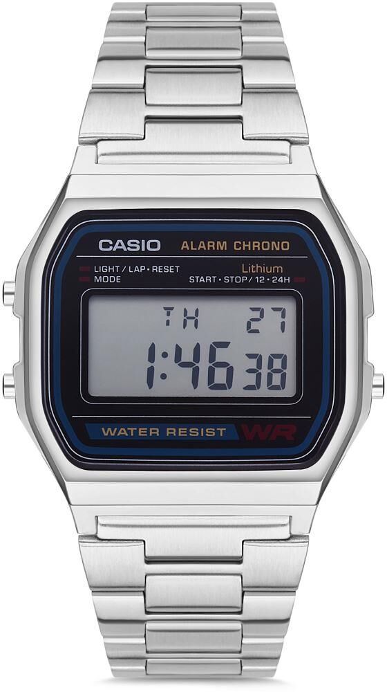 CASIO A158WA-1DF DİJİTAL RETRO MODEL UNISEX KOL SAATİ