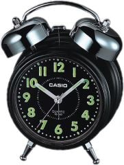 CASIO TQ-362-1ADF ALARMLI IŞIKLI SİYAH ÇALAR MASA SAATİ