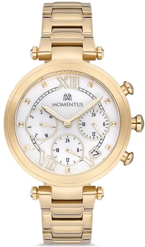MOMENTUS CS378G-02SG ALTIN KAPLAMA KADIN KOL SAATİ