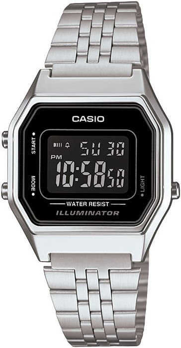 CASIO LA680WA-1BDF DİJİTAL RETRO MODELİ BAYAN KOL SAATİ