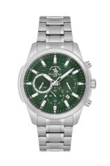 SANTA BARBARA POLO CLUB SB.4.10047-4 YEŞİL KADRAN ÇELİK ERKEK KOL SAATİ