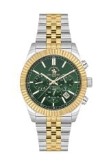 SANTA BARBARA POLO CLUB SB.1.10653-5 YEŞİL KADRAN ALTIN KAPLAMA ERKEK KOL SAATİ