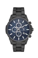 SANTA BARBARA POLO CLUB SB.1.10392.9 SİYAH İYON KAPLAMA ERKEK KOL SAATİ