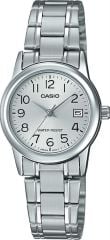 CASIO LTP-V002D-7BUDF RAKAMLI TAKVİMLİ METAL KADIN KOL SAATİ
