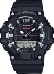 CASIO HDC-700-1AVDF SİYAH SİLİKON KORDON ANALOG/DİJİTAL ERKEK KOL SAATİ