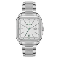 LACOSTE LAC2011460 ÇELİK KARE ERKEK KOL SAATİ