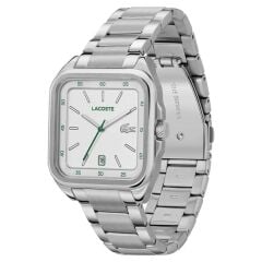 LACOSTE LAC2011460 ÇELİK KARE ERKEK KOL SAATİ
