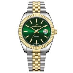 ROCHE MONTRE RMG6009-07 SWISS MADE YEŞİL KADRAN SAFİR CAM ERKEK KOL SAATİ