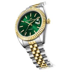 ROCHE MONTRE RMG6009-07 SWISS MADE YEŞİL KADRAN SAFİR CAM ERKEK KOL SAATİ