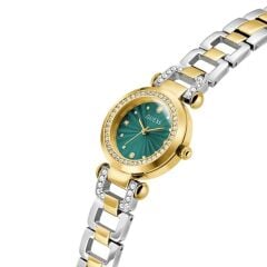 GUESS GUGW0869L1 ALTIN KAPLAMA YEŞİL KADRAN KADIN KOL SAATİ