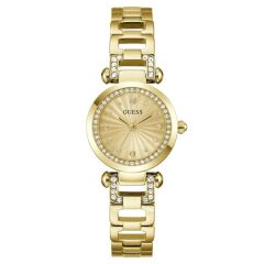 GUESS GUGW0869L4 ALTIN KAPLAMA TAŞLI KADIN KOL SAATİ