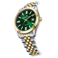 ROCHE MONTRE RMG6008-05 SWISS MADE YEŞİL KADRAN SAFİR CAM ERKEK KOL SAATİ