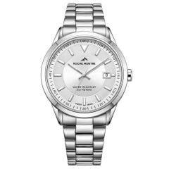 ROCHE MONTRE RMG6007-01 SWISS MADE SAFİR CAM ÇELİK ERKEK KOL SAATİ
