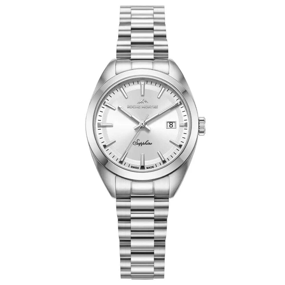 ROCHE MONTRE RML5011-01 SWISS MADE SAFİR CAM ÇELİK KADIN KOL SAATİ