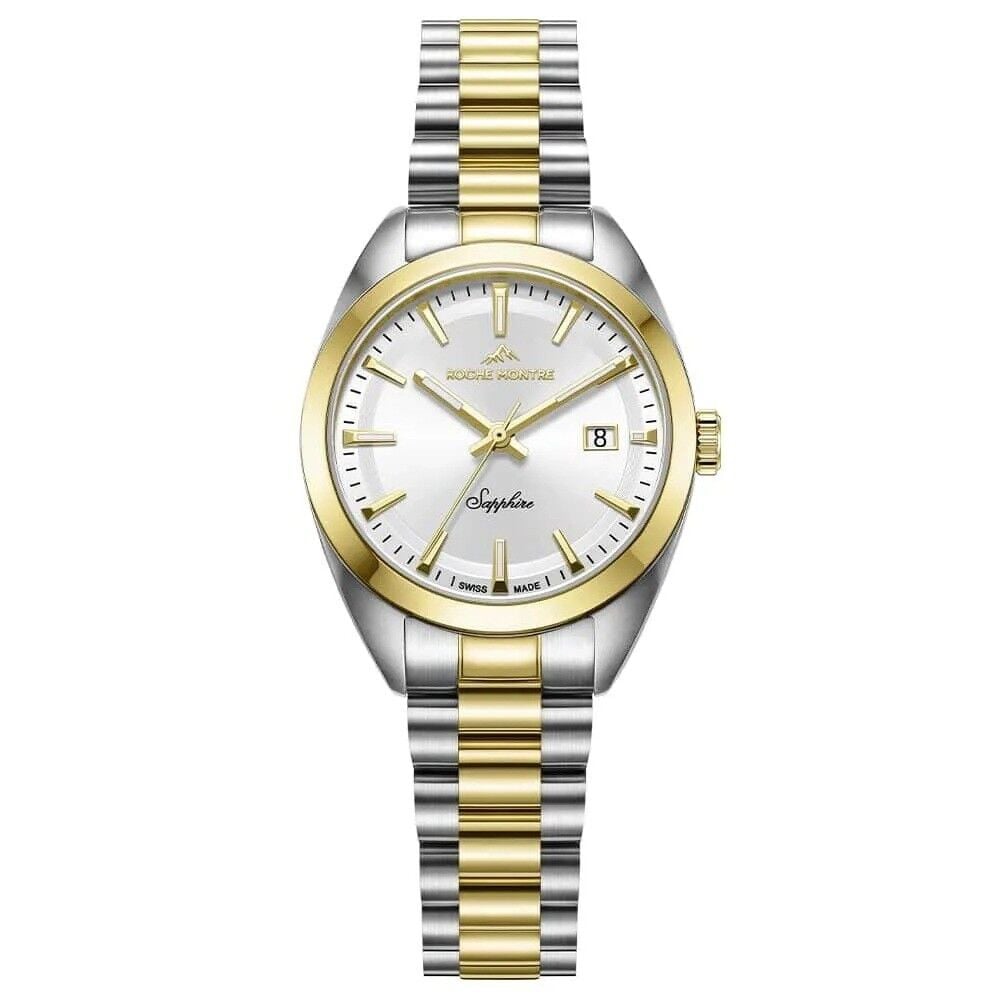 ROCHE MONTRE RML5011-04 SWISS MADE SAFİR CAM ALTIN KAPLAMA KADIN KOL SAATİ