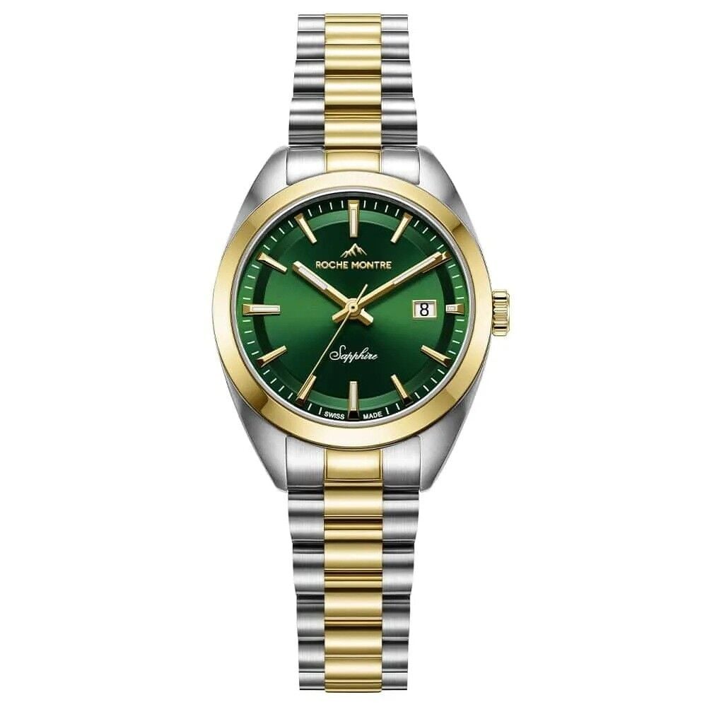 ROCHE MONTRE RML5011-05 SWISS MADE SAFİR CAM YEŞİL KADRAN KADIN KOL SAATİ
