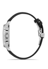 HISLON TM112S-04BS SİYAH DERİ KORDON ERKEK KOL SAATİ